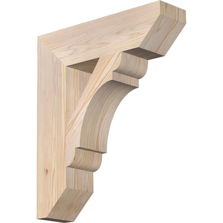 Ekena Millwork Olympic Slat Smooth Bracket, Douglas Fir, 5 1/2"W x 22"D x 26"H BKT06X22X26OLY06SDF